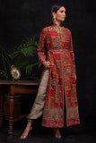 Shamaeel - RED BOX LUXURY COAT - Raw Silk