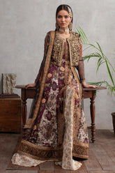 Shamaeel - SAFAVID2 - Raw Silk & Soft Net/Raw Silk