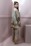 Shamaeel - Floral Silk Printed Shirt with Silk Printed Trouser and Printed Belt - Studio by TCS