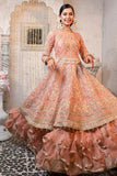 Zahra Ahmad - PEACH GULSHAN - Peach - Multi - 2 Piece