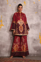 Shamaeel - Crimson-7 - Sheesha Silk