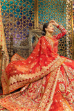 Zahra Ahmad - Kastoori - Red - Silk - 2 Piece