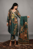 Shamaeel - TRE-09 - Sheesha Silk and Khaddi Silk - 3 Piece