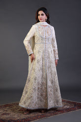 Shamaeel - EE-16 - Textured Net/Cotton Silk
