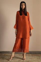 Deepak Perwani - Caressa - Burnt Orange - Kut248
