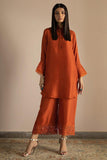 Deepak Perwani - Caressa - Burnt Orange - Kut248