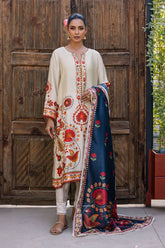 Deepak Perwani - KUD06 - Pure Silk - 3 Piece