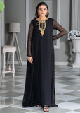 Laleen Haniya Pishwas Black 3 Piece