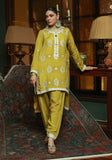 Huma Adnan Zuleyka Suit Mustard Yellow 3 Piece