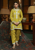 Huma Adnan Zuleyka Suit Mustard Yellow 3 Piece