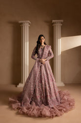 Maria Osama Khan - Pakeezah - MAXI - LAVENDER - ORGANZA & PK RAWSILK - 2 Piece