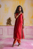Pinktree - Afghan Red - Viscose - - 3 Piece - Studio by TCS