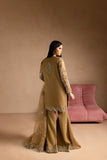 Maria Osama Khan - Sabahat - JACKET & BOTCUT PANT - HAZEL WOOD - ORGANZA & PK RAWSILK - 4 Piece