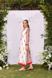 Shehrnaz - SHK-1255 - manizhe - White - Cotton Lawn - 2 Piece