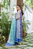 Shehrnaz - SHK-1303 - Blue / Ferozi - Silk - 3 Piece