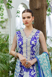 Shehrnaz - SHK-1303 - Blue / Ferozi - Silk - 3 Piece