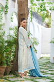 Shehrnaz - SHK-1308 - Off-white - Silk - 4 Piece