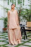 Shehrnaz - SHK-1305 - Pink - Chiffon - 3 Piece