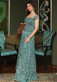 Huma Adnan - Zareyah - Net - Sea Green