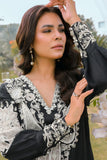Reema Ahsan - Serene - Raw Silk & Organza - Black - 3 Piece