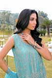 Reema Ahsan - Zirah - Multi Fabric - Teal - 3 Piece