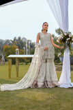 Reema Ahsan - Rameen - Organza - Ivory - 3 Piece