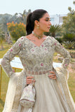 Reema Ahsan - Kiara - Net & Jamawar - Ivory - 3 Piece