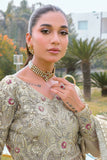 Reema Ahsan - Kiara - Net & Jamawar - Ivory - 3 Piece