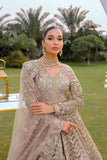 Reema Ahsan - Aroosa - Net & Tissue - Beige - 3 Piece