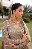 Reema Ahsan - Aroosa - Net & Tissue - Beige - 3 Piece