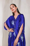 Reema Ahsan - RIJA - Shamose silk - Electric blue - 1 Piece