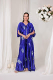 Reema Ahsan - RIJA - Shamose silk - Electric blue - 1 Piece