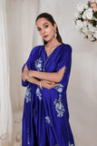 Reema Ahsan - RIJA - Shamose silk - Electric blue - 1 Piece