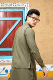 Arif Ashraf - Army Green Waistcoat