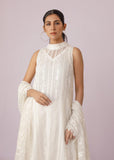 Rizwan Beyg - Shabeena Sleeveless - Embroidered Chiffon & Cotton - 2 Piece - Studio by TCS