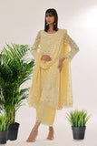 Rizwan Beyg - Hayat Yellow - Cotton Net - Yellow - 2 Piece