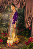 Shehrnaz - SHK-1197 - Zeba - Purple - Raw silk - 3 Piece - Studio by TCS