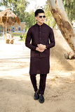 Arif Ashraf - Plum Kurta Trouser with Waistcoat