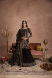 Anayra Amal - Zahab - Black - Organza - 3 Piece