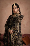Anayra Amal - Zahab - Black - Organza - 3 Piece