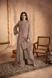Anayra Amal - Gota Kinari - Lilac - Net - 3 Piece
