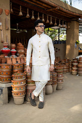 Arif Ashraf - Boski Kurta Trouser with Waistcoat