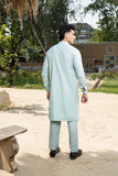 Arif Ashraf - Sky Blue Kurta Trouser