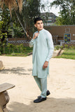 Arif Ashraf - Sky Blue Kurta Trouser