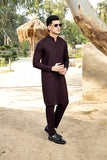 Arif Ashraf - Plum Kurta Trouser