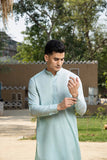 Arif Ashraf - Sky Blue Kurta Trouser