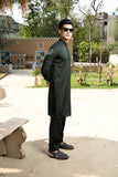 Arif Ashraf - Bottle Green Kurta Trouser