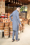 Arif Ashraf - Grey Kurta Trouser
