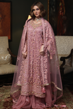 Huma Adnan - Vezira - Tea Pink - 3 Piece