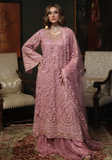 Huma Adnan - Vezira - Tea Pink - 3 Piece